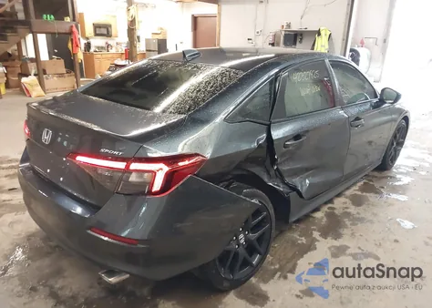 2025 Honda Civic Sport из США, поврежденный, VIN 2HGFE2F54SH585014